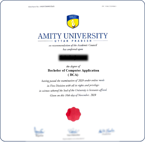 Sample Certificate