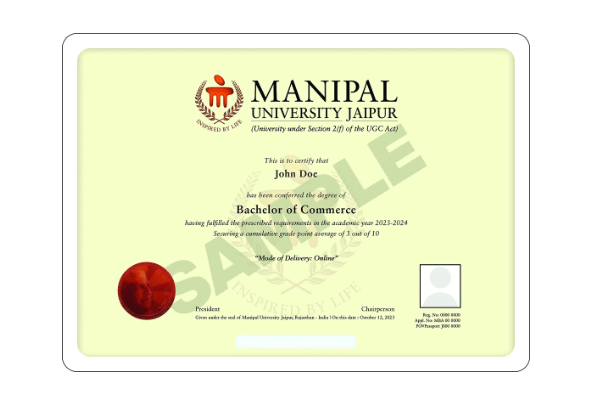 Sample Certificate