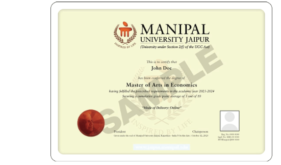 Sample Certificate