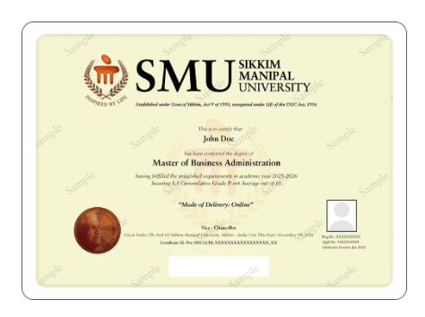 Sample Certificate