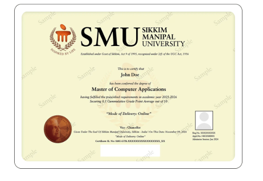 Sample Certificate
