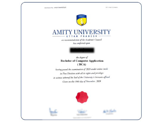 Sample Certificate