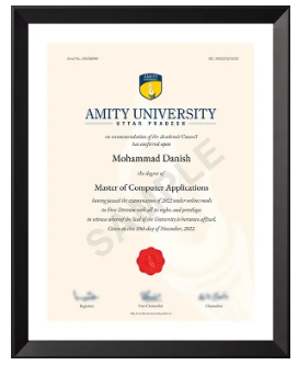 Sample Certificate