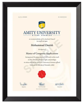 Sample Certificate