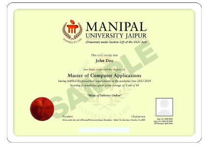 Sample Certificate