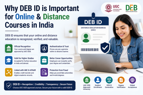 Why DEB ID is Important for Online & Distance Courses in India